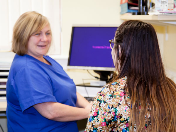 Welcoming a new patient